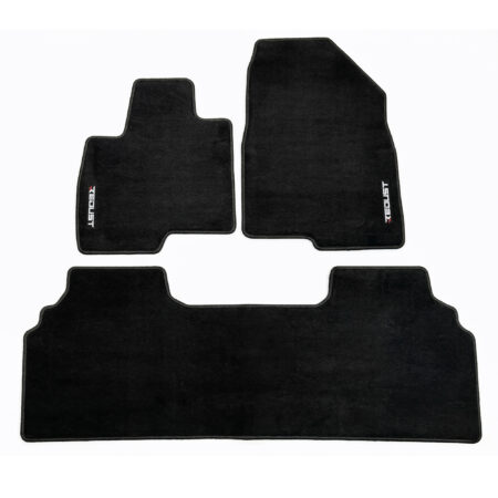 Velours-Fußmatten mit REDUST Logo für BAIC BJ30